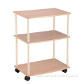 Multifunction bookcase with wheels